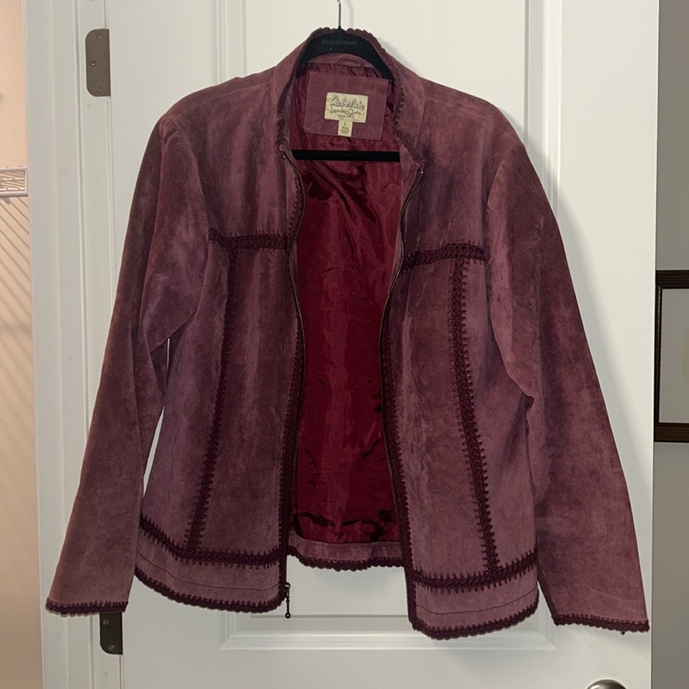 Cabela’s Pink Suede Jacket
